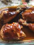 Muslos de pollo agridulces