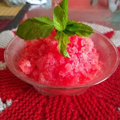 A picture of Watermelon slush.