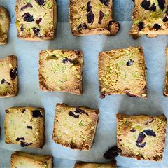 A picture of Gluten-Free Pistachio Berry Cookies.