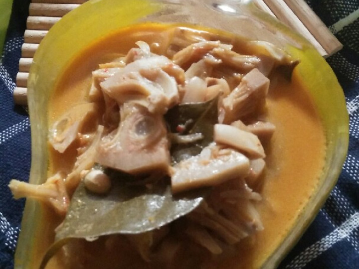 Resep Sayur lodeh TEWEL (nangka mudah) Anti Gagal