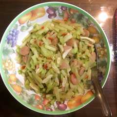 รูปของ Tumis Labu Siam (Waluh) Sosis