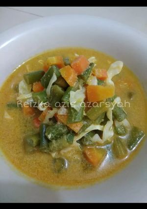 Foto resep Lodeh wortel buncis dengan kol