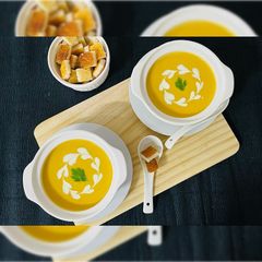 Butternut Squash Soup A picture of Butternut Squash Soup.