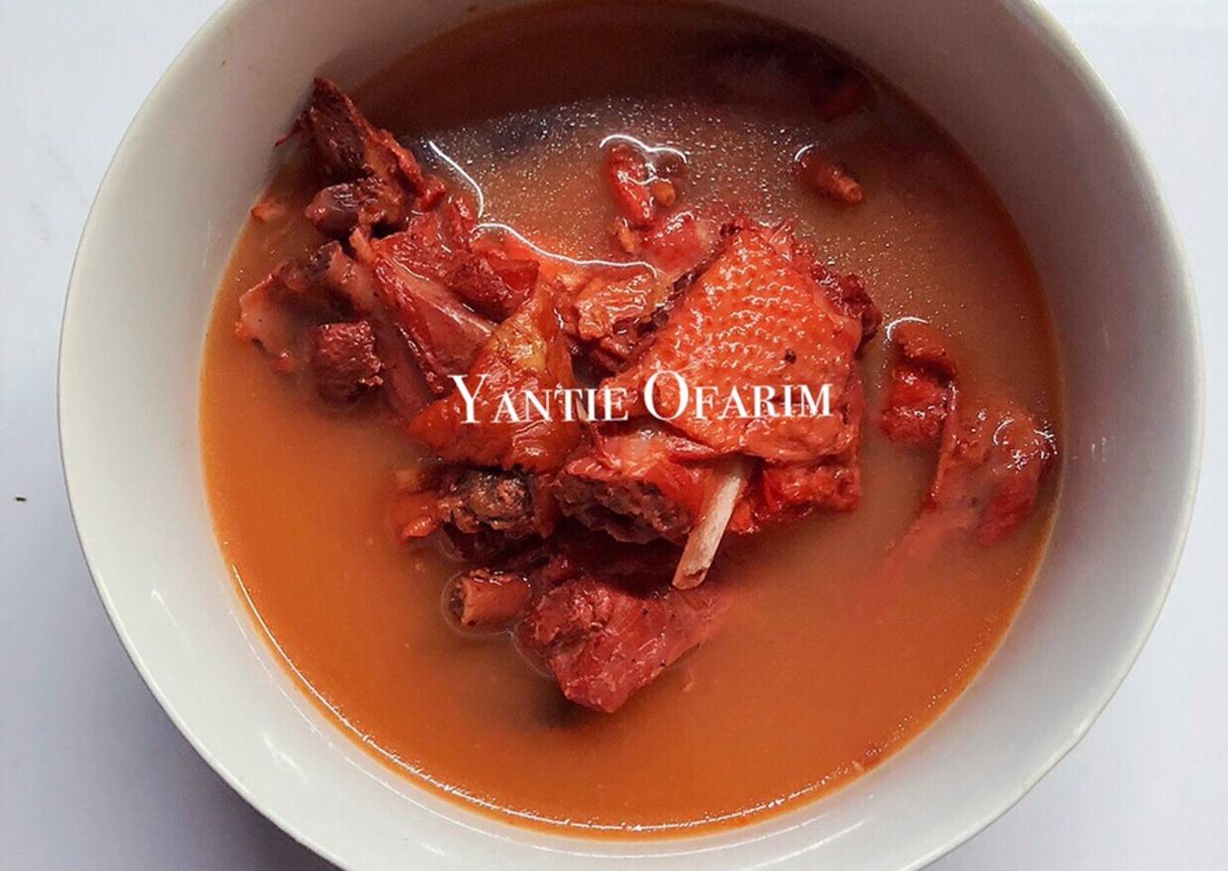 Sup Ayam Angkak