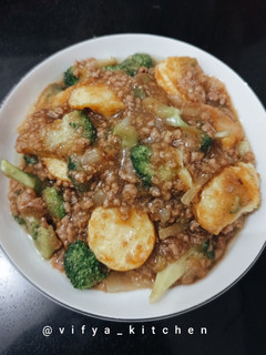 Foto resep 454. Mun Tahu Brokoli Sapi
