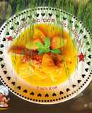 Đùi gà xào dứa sốt chanh leo