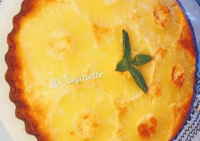 Gâteau renversé à l’ananas 🍍
Simple rapide et délicieux