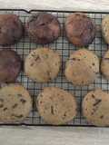 Molten lava cookies
