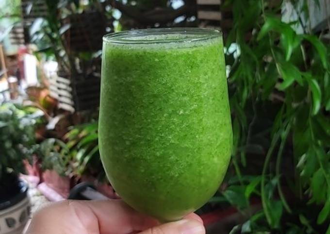 Resep Green smoothie Anti Gagal
