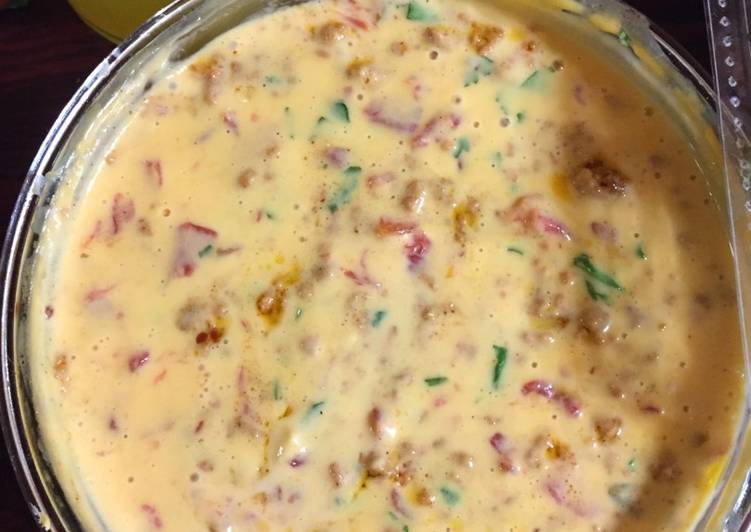 Recipe of Quick Spicy Beef Queso Dip