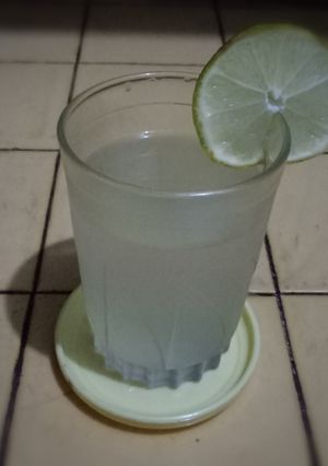 Foto resep Es Kelapa Lemon
