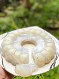 Puding longan kelapa