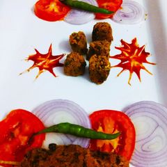 A picture of Veg Boti Kebabs.