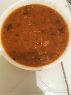 صورة لوصفة شوربة فريك