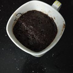 A picture of One minute super chocolaty magic mugcake.