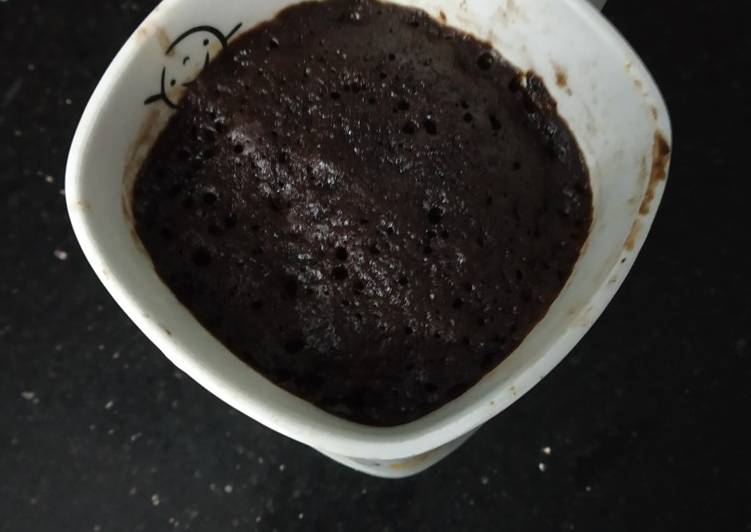 One minute super chocolaty magic mugcake One minute super chocolaty magic mugcake