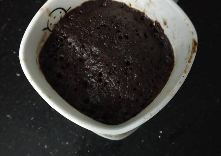 How to Prepare Speedy One minute super chocolaty magic mugcake