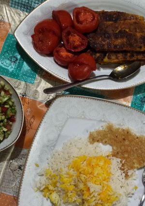 عکسی از دستور کوبیده مرغ