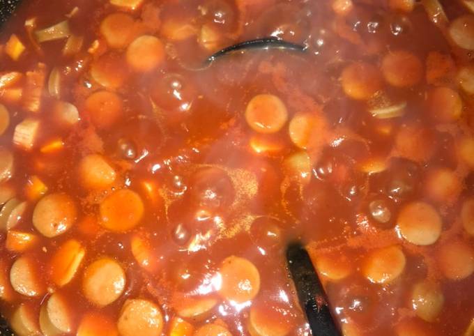 Sup merah khas surabaya