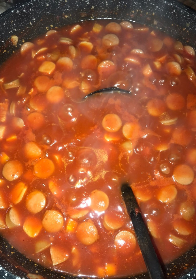 Foto resep Sup merah khas surabaya