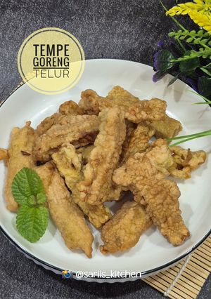 Foto resep Tempe Goreng Telur