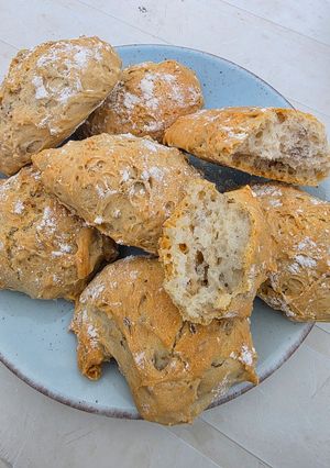 Una foto de Pan de cuchara