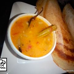 A picture of Sambhar.