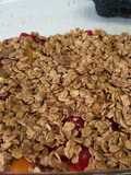 Peach & Cherry Crisp