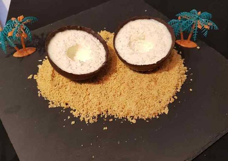 Panacotta noix de coco