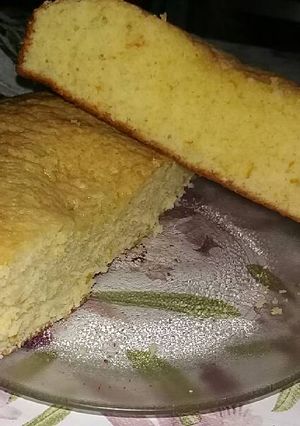 Una foto de Torta de naranja rápida
