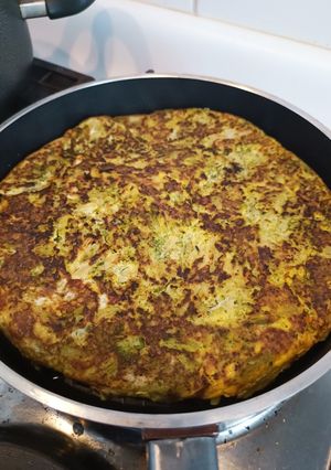 Una foto de Tortilla de brócoli 🥦