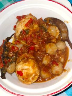 Foto resep Telur bakso balado