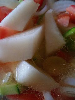 Una foto de Ensalada de melón muy fácil