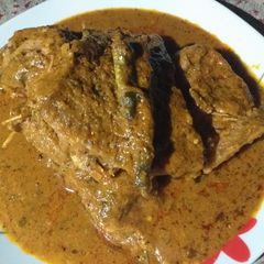 A picture of Banga soup.