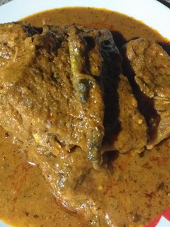 A picture of Banga soup.