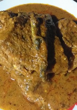 A picture of Banga soup.
