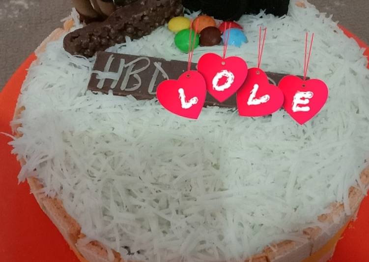 Resep Kue ulang tahun brownies keju yang Sempurna