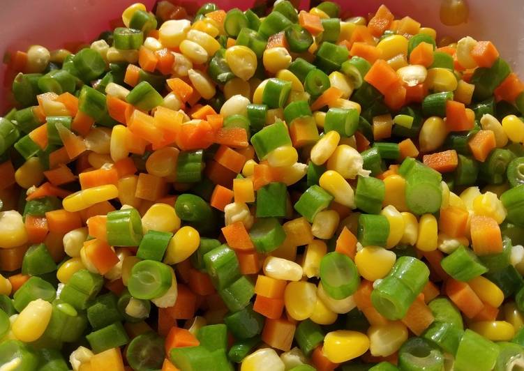 Resep Mix Vegetables Anti Gagal
