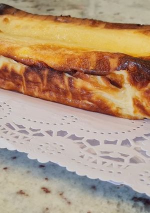 Una foto de Tarta de yogur y leche condensada