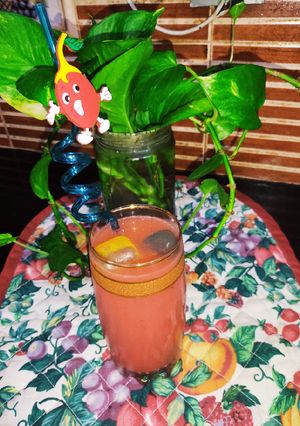 A picture of Plum Juice 🍹.