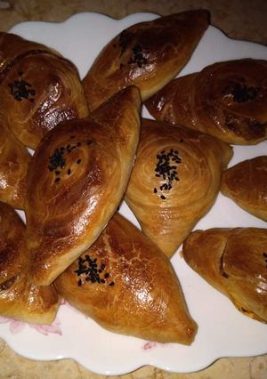 صورة لوصفة خبز محشي