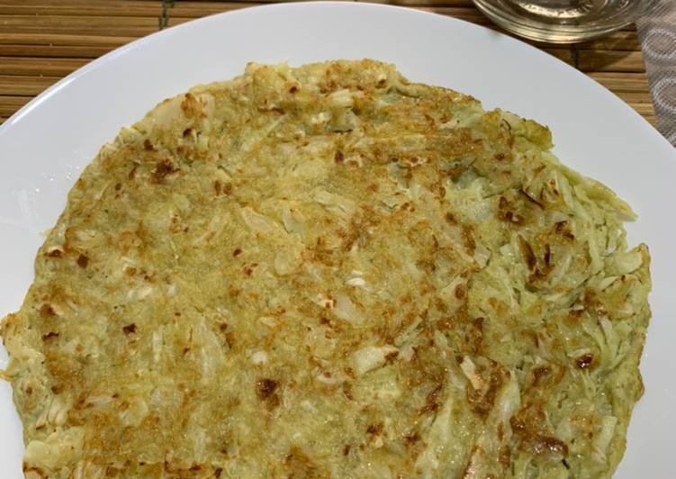 Cabbage omelette