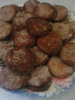 Una foto de Galletas rellenas de natillas