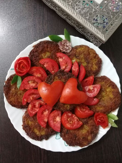 عکسی از دستور کوکو سیب زمینی