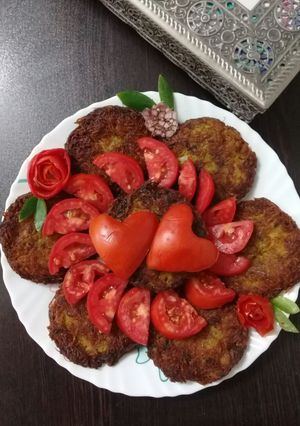 عکسی از دستور کوکو سیب زمینی
