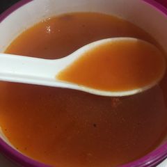 A picture of Tomato soup.