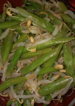 Foto resep Tumis buncis tauge