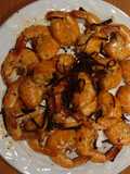 Camarones al ajillo