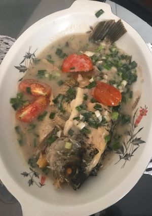 Foto resep Gurame tim bawang putih