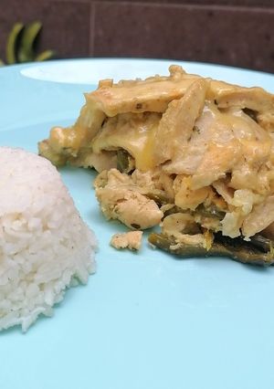 Una foto de Pastel azteca poblano 🇲🇽🌽